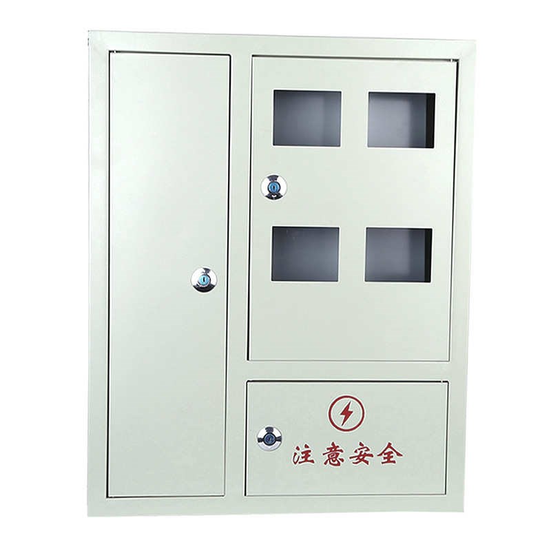箱明装4户三门装配电6户计量冷轧板暗户箱断路器箱8电表户表