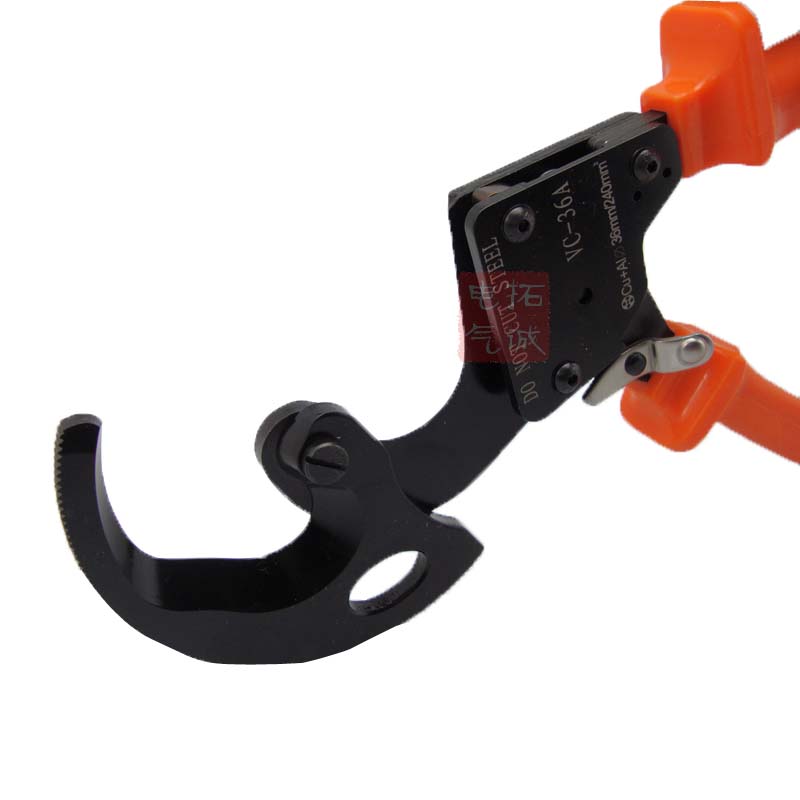 棘轮式电缆剪 电线电览剪线剪刀工具断线钳电工手动拨剥线钳子