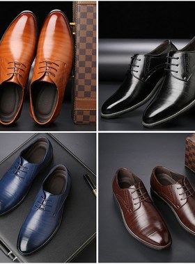 样板间男士皮鞋摆件衣帽间卧室男士商务正装英伦风皮鞋Z鞋柜装饰