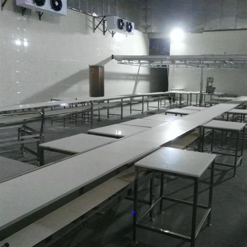 牛羊肉割分线传送带猪SIK肉分品割线圆盘分割锯肉肉制分割生猪产