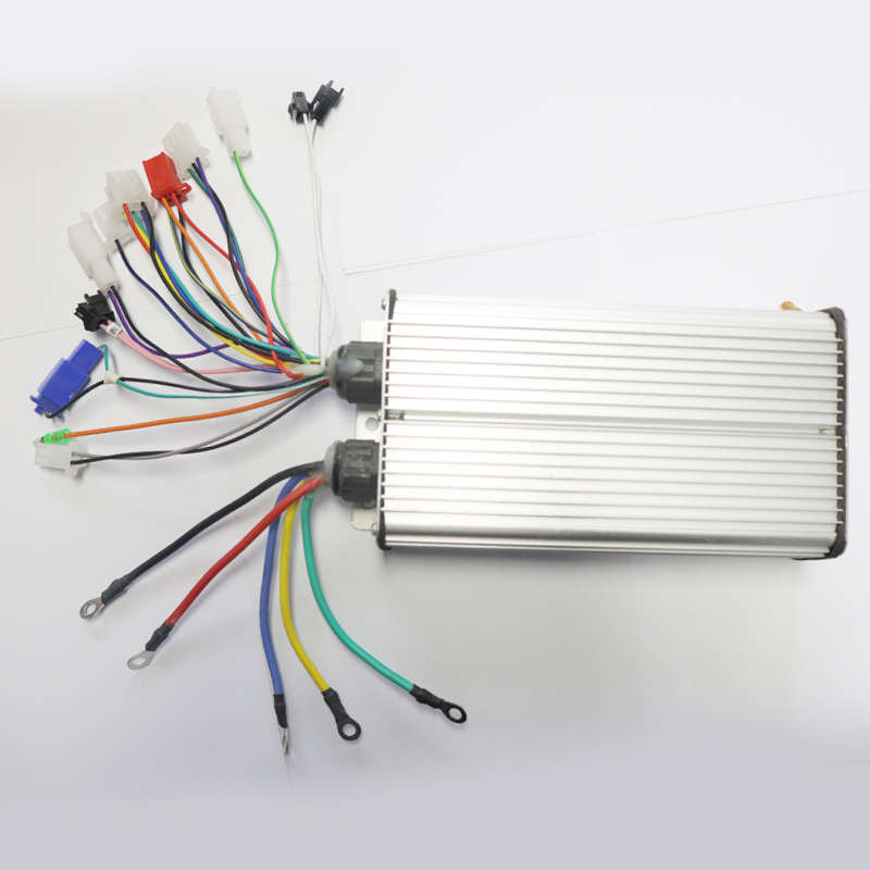 低速工程电动三g轮车无刷电机控制器800w15管2速电子刹智能调速器