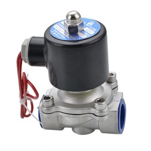 316 2W水不锈钢常闭电磁220V水油气 DN15 304