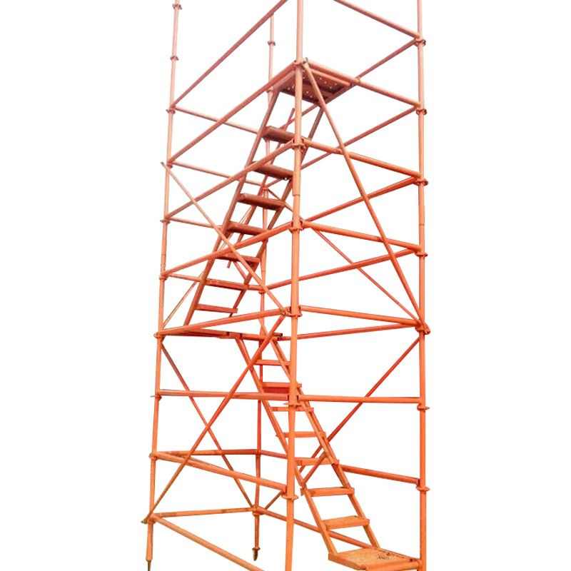 750型轮扣式爬梯 加厚建H筑爬 梯 承载式脚手架