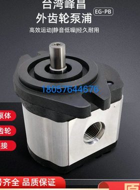 台湾峰昌WINMOST齿轮油泵EG-PB-F8 F11 F12 F13 F14 F16 F17 F19