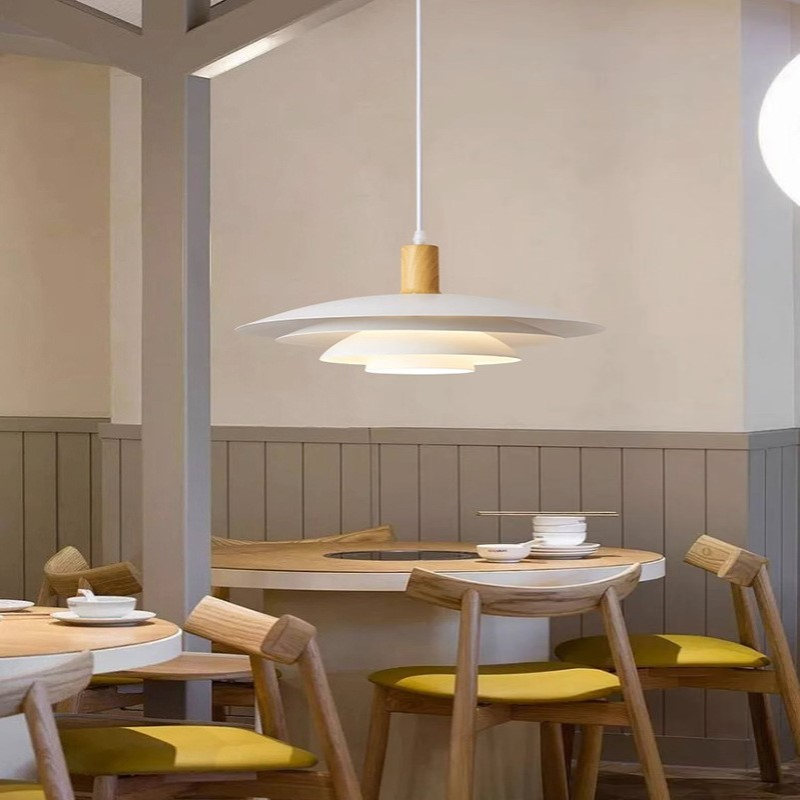 北欧创意餐厅吊灯简约现代客厅餐桌吧台吊灯丹麦民宿客房吊灯具