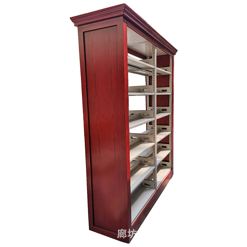 书架钢制书架图书馆自习室图书架组合书柜书店阅览室单面双面书架