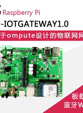 树莓派3物联网套件 CM3核心板底板 IoT Gateway套件4G和LoRa模块
