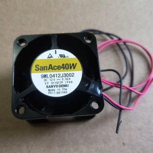 40W 三洋 9WL0412J3002 DC12V 散热风扇 日本进口San 0.52A Ace