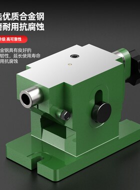 万能分度头可调微调尾座铣床中心高F11100 125 160分度盘尾架顶针