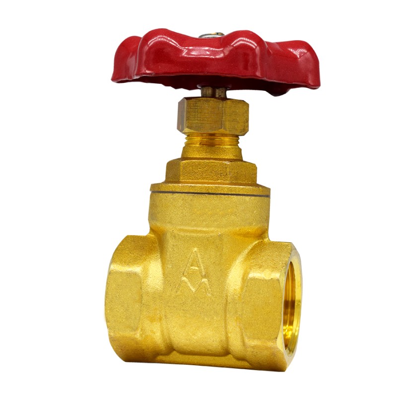 正品埃美柯101黄铜加厚耐高温内丝闸阀丝口闸阀DN25(1寸)专卖店