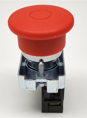 自锁22mm圆形孔径XB2-BT42C拉出复位推拉式蘑菇头急停按钮开关