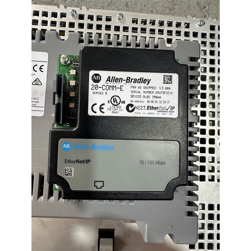 AB变频器通讯卡/20-COMM-E/实物图,全新没用过,喜