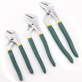 水管钳 胜达工具 水泵钳A3 沾塑 汽修工具管子钳活动钳 双色