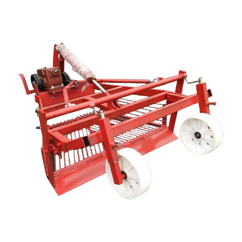 大蒜收获机 小四轮前置大蒜收割机多功能振筛出蒜机蒜
