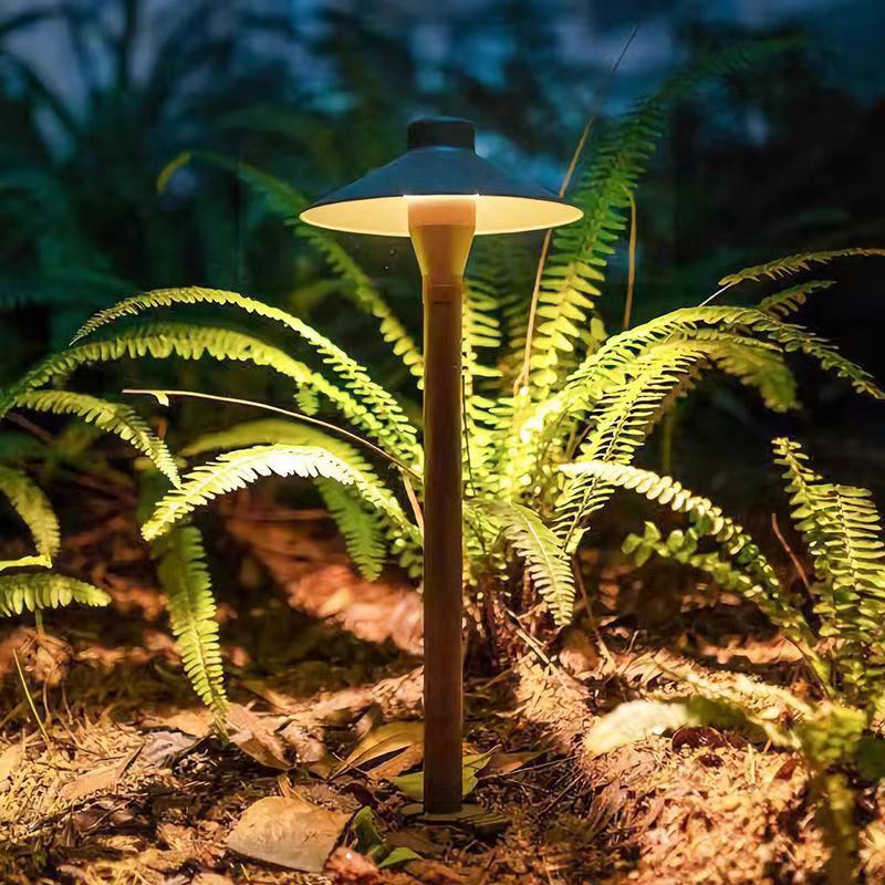 led草坪灯户外防水草地灯庭院公园氛围灯景观蘑菇灯地插式低压24v
