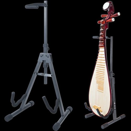银鱼琵琶琴架子立式支架家用折叠便携式马头琴中阮落地专用放置架