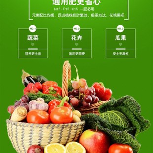 速溶三元 氮磷钾复合肥化肥花肥蔬菜盆栽家用农用通用型种菜肥料