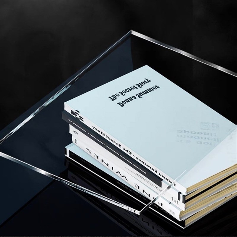 高透明亚克力板加工手工材料有机玻璃雕刻切割展示盒广告牌