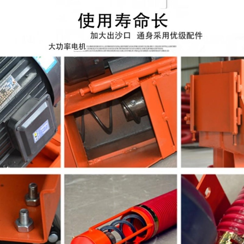 加厚软管吸沙机 工地抽沙提升 粉末颗粒上料输送机 强劲螺旋绞龙