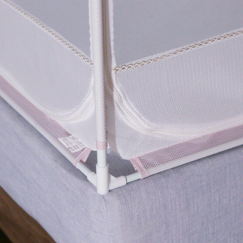 2024新款蒙古包抗菌防摔全底蚊帐家用卧室免安装儿童婴儿防止掉床