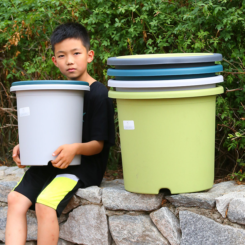 15加仑7加仑6加仑大型四季加仑花盆特大号塑料盆种树大型落地绿植