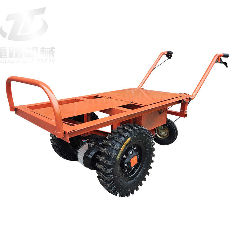 电动手推车农用运输车独轮鸡公车充电双轮搬运车果园三轮车单轮车