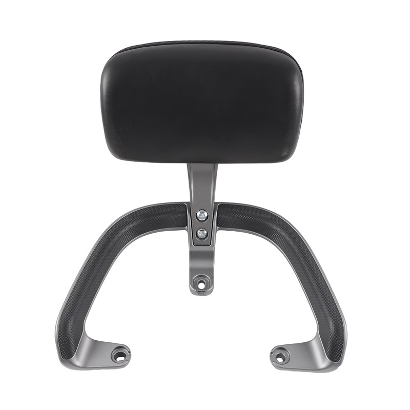 适用绿源电动车S70後靠背电动车尾翼拉手铝合金靠U垫尾箱货架配件