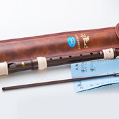 8孔竖笛送皮套 高音竖笛 课堂使用 8孔竖笛 天鹅德式