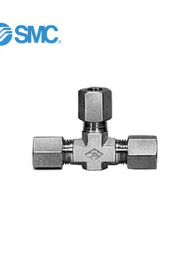 SMC HDLLLL 系列 卡套式管接头 DT T形接管 DT08-00