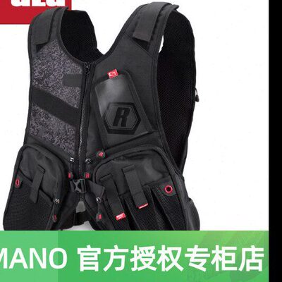 Rapala/乐伯乐城市钓鱼复合式马甲 多袋+背包+工具包+钓竿收纳包