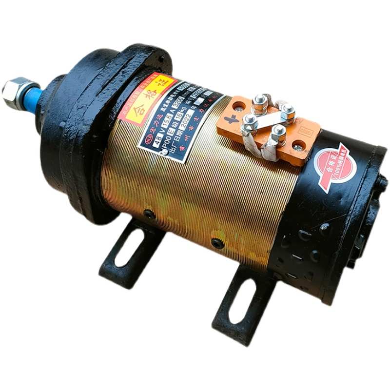 工地三轮车水电瓶有刷电机 48V1000W 60W1300W1R500W直流串励电机