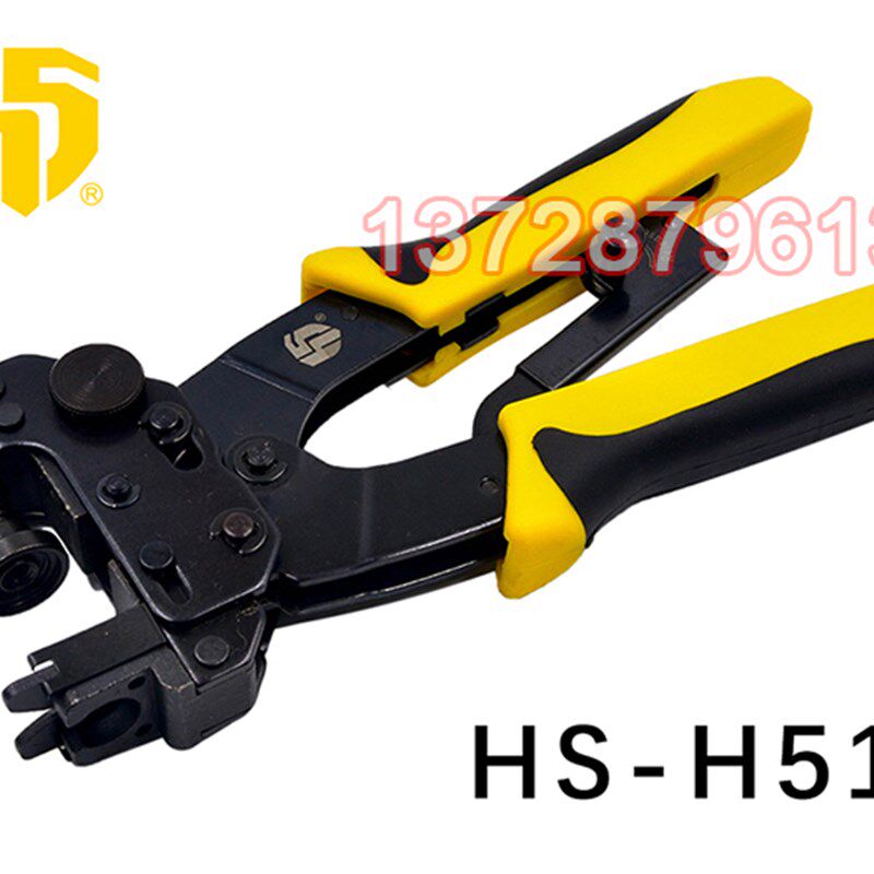 BNC/F头/RCA端子RG59/RG6/75-5传输线同轴电缆有线电视防水压线钳