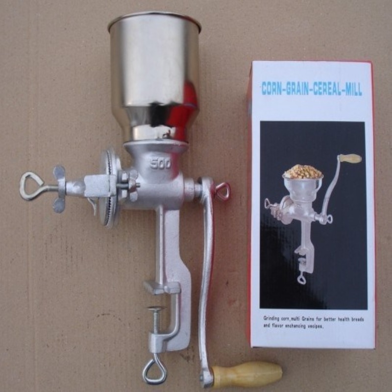 手摇500g粉碎机 家用手动研磨机 磨粉器粉碎机 家用手摇研磨机