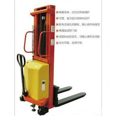 EY-SEM1020 1-3米电动叉车堆车半电动升堆垛车1吨2米手推电升