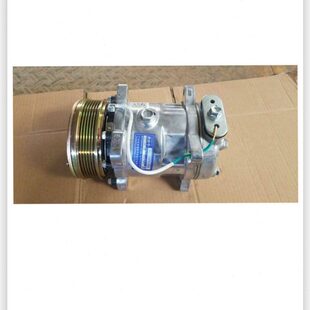 江淮骏铃V6空调压缩机制冷泵冷气泵适用潍柴WP3空调压缩机冷气泵