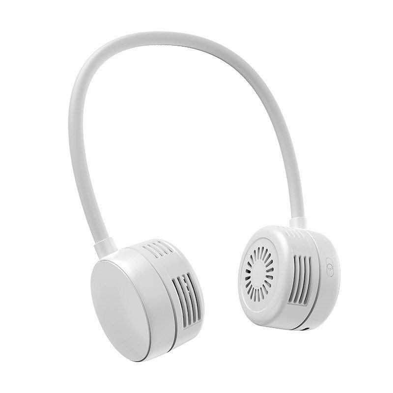 挂脖风扇随身小型无叶扇USB可充电便携式折叠新款超静音制冷风扇