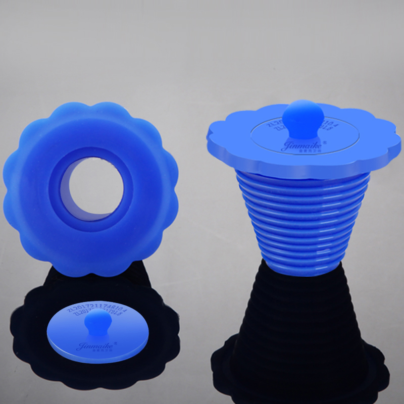 40/50/75/110PVC管带提把下水管防臭塞水池地漏堵头防虫硅胶皮塞