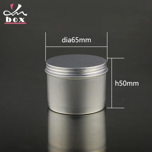 6个通用65*50密封螺纹金属铝罐小号精致茶叶罐 可携式茶叶散茶罐