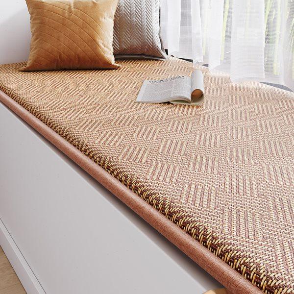 【夏季藤席】飘窗垫窗台垫2023新款阳台垫子可定制卧室榻榻米坐垫,居家布艺,飘窗垫,淘宝优惠券,粉丝福利购,淘宝优惠卷