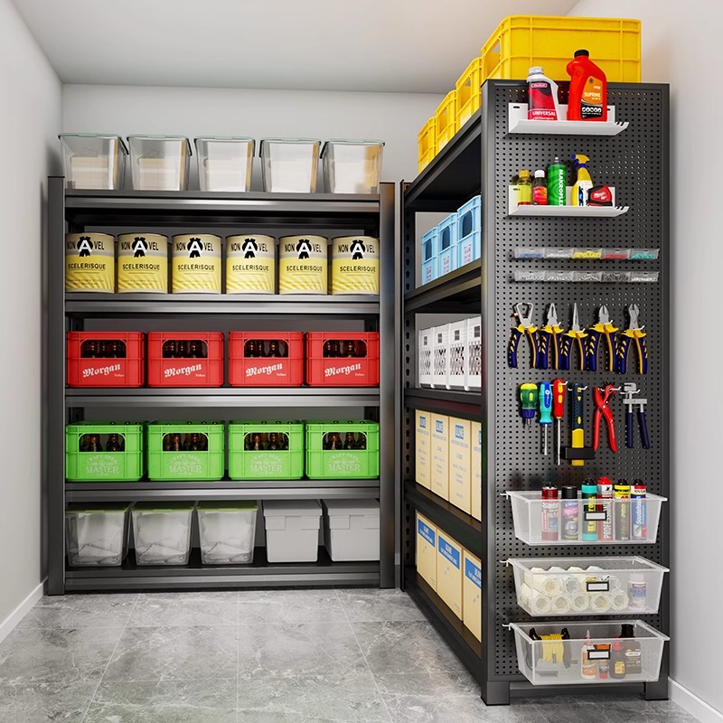 货架置物架多层落地家用阳台收纳储物F架储藏室超强承重仓库铁架