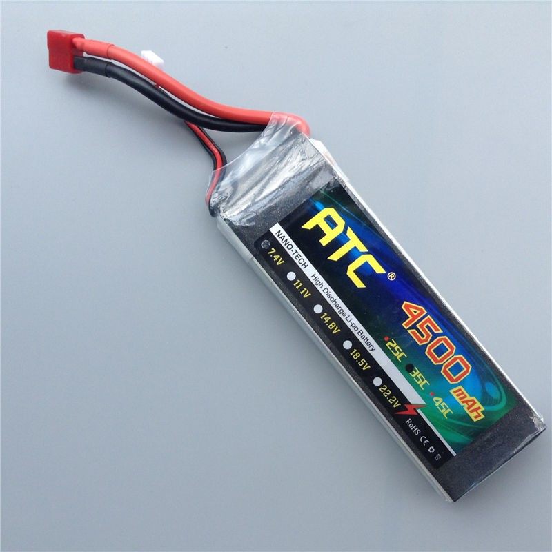 航模电池 遥控车 船2S 3S锂电池 3500  4500 5200 6200mah 毫安