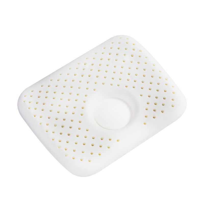 麦娜芙婴儿宝宝天然乳胶枕头定型枕防偏头初生新生儿童枕芯1-6岁