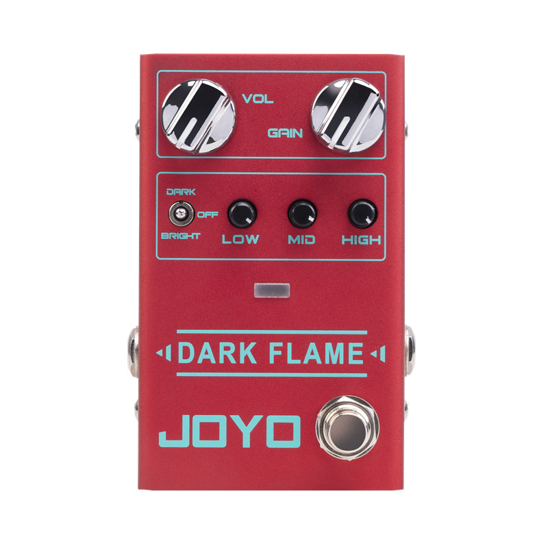 JOYO卓乐电吉他现代重金属高增益失真单块效果器R-17带3段均衡EQ