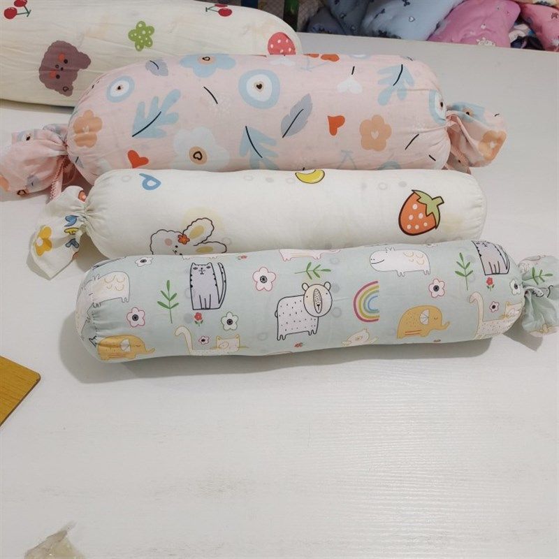 糖果人造棉棉绸婴儿抱枕安抚枕宝宝侧睡枕新生防惊跳吓压枕43厘米