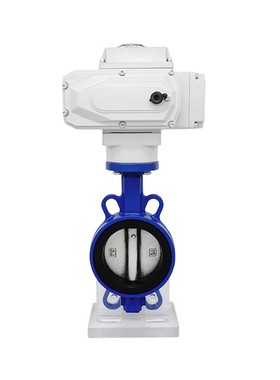 电动蝶阀 D971X/f/p 对夹式不锈钢 电动阀DFN50 65 80 100 200500