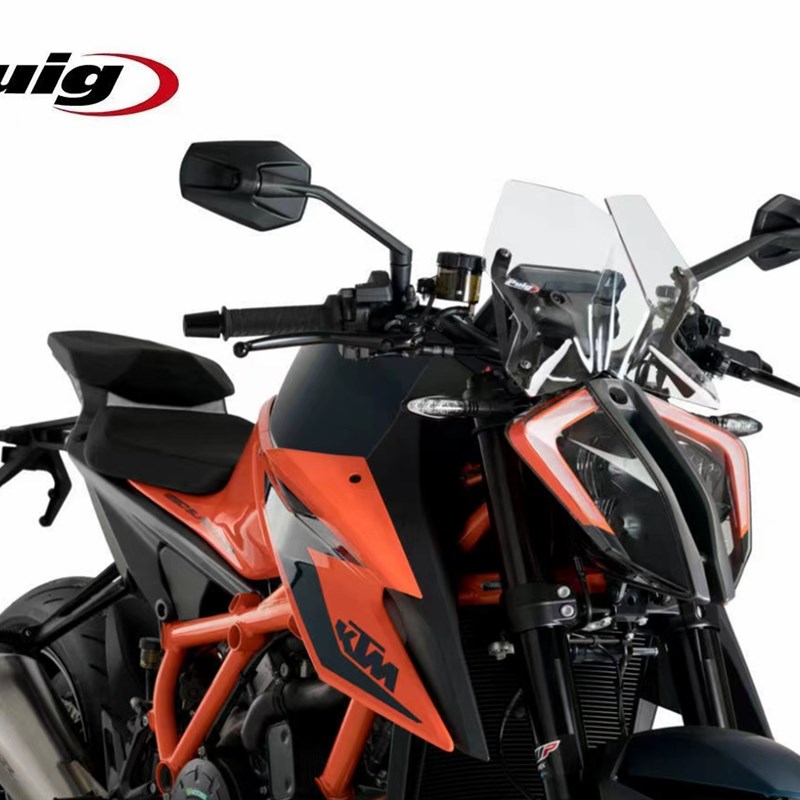 西班牙PUIG 适用KTM1290 SDR 超级公爵 前挡风改装 风挡玻璃镜片