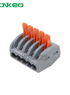 PCT-415电线连接器10r0只软硬导线通用快速接线盒 接线端子222-41