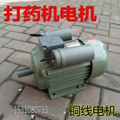 220V1.1 1.5千瓦喷雾器电机打药机马达高压农用三缸柱塞泵电动机