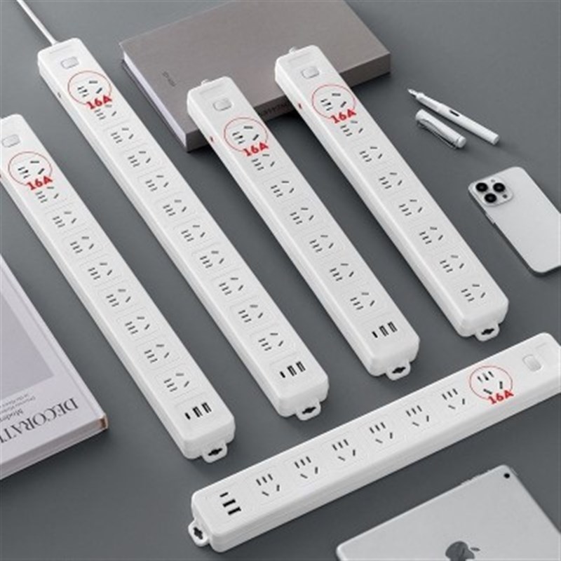 过载一体铜4千瓦大功率PDU机柜插座机房排插工程插线板工业防雷插