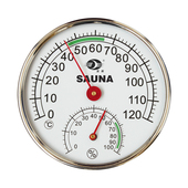 桑拿房工业防水温湿度计高精度耐高温干湿温度计温湿表温湿度计